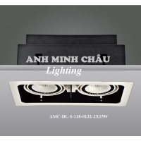 Đèn LED downlight âm trần AMC-DL-S- 18-0132-2X15W