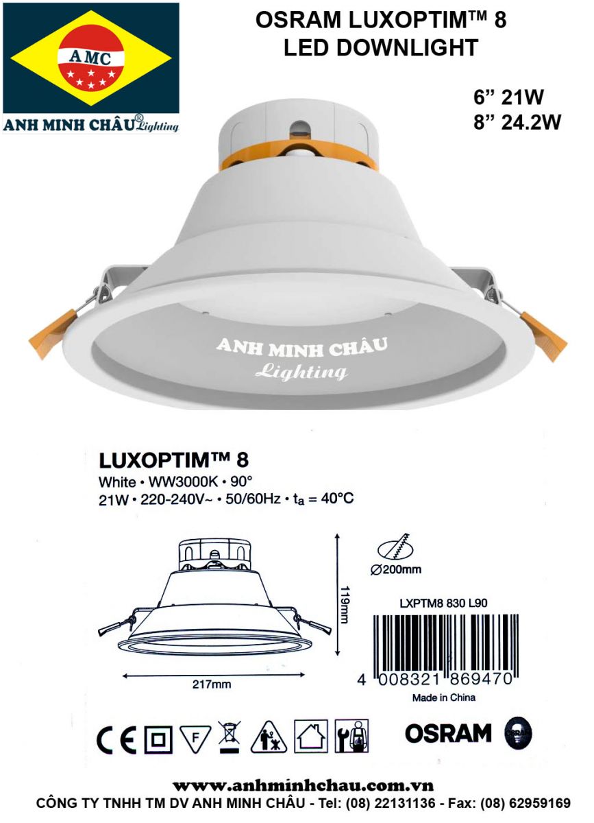 AMC-OSR_Luxoptim™8 (21W)